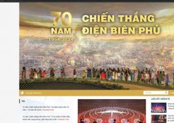 Thông tấn xã Việt Nam ra mắt chuyên trang 70 năm Chiến thắng Điện Biên Phủ